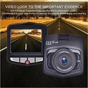 Universal Car Dash Cam – 1080P HD DVR Driving Recorder with 2.4" LCD Screen, 170° Wide Angle, Night Vision & G-Sensor